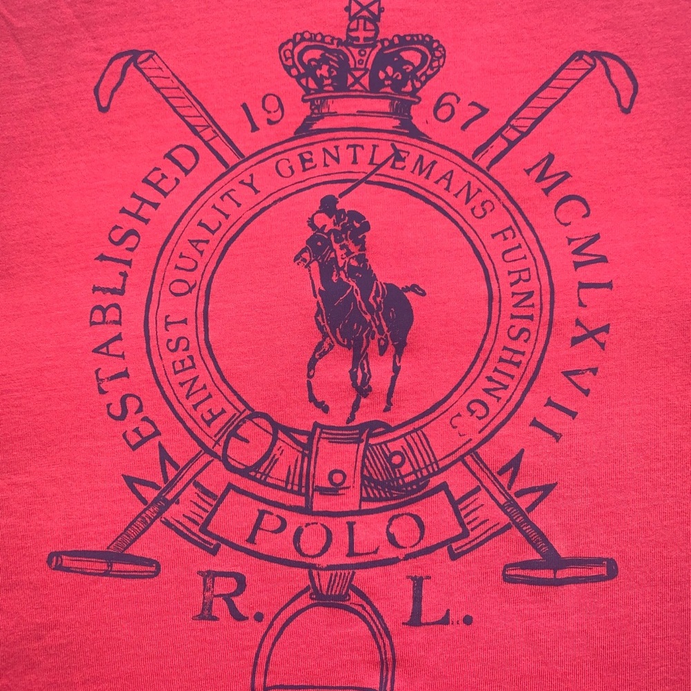 Red Polo Raulgh Lauren large